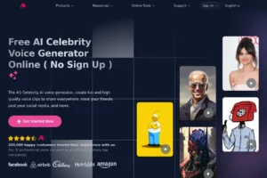 AI Celebrity Voice Generator