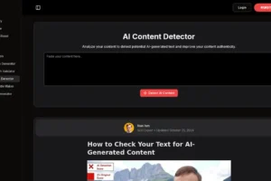 AI Content Detector By SEORoast