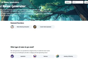 Ai Names Generator