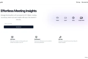 Bubbly Meeting Api