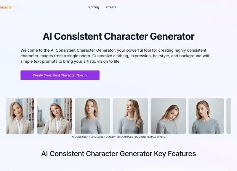 Consistent Character Generator