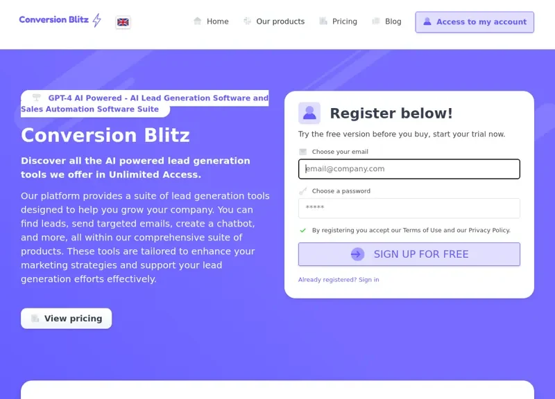 Conversion Blitz