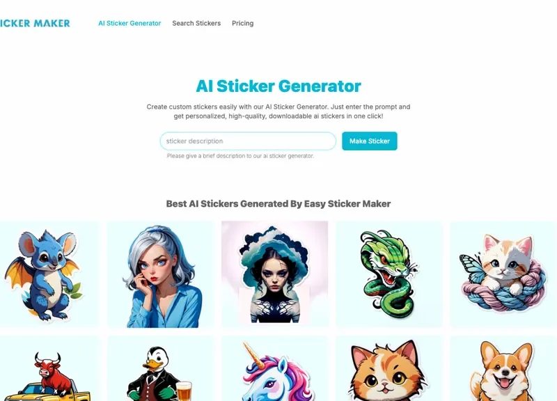 Easy Sticker Maker
