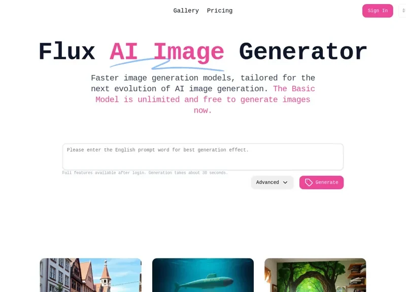FLUX AI Online