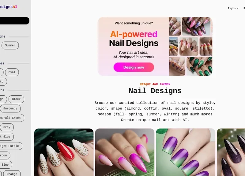 Nail Designs AI