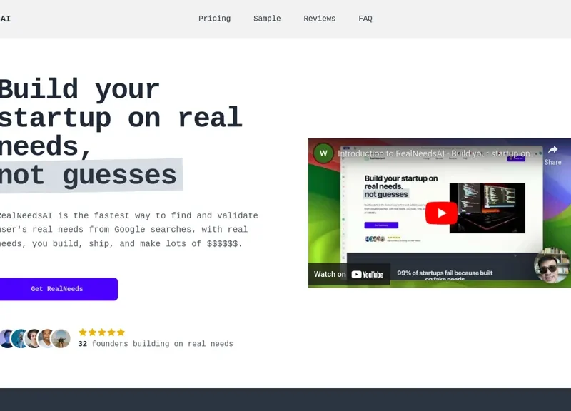 RealNeedsAI