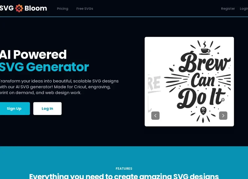 SVG Bloom