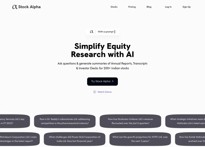 Stock Alpha