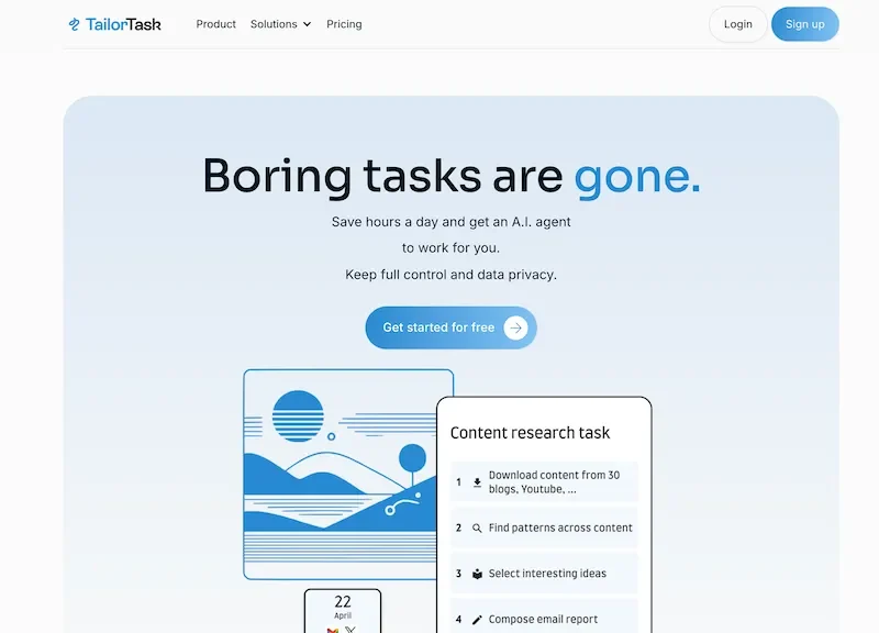 TailorTask