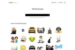 Tiktok Emoji Generator