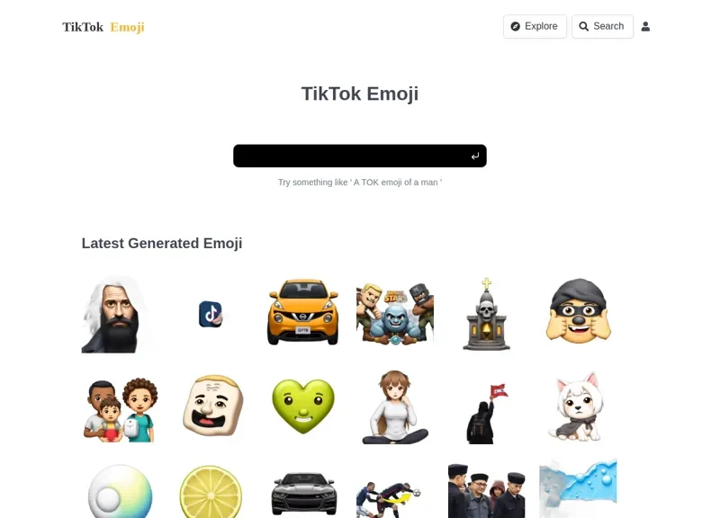 Tiktok Emoji Generator