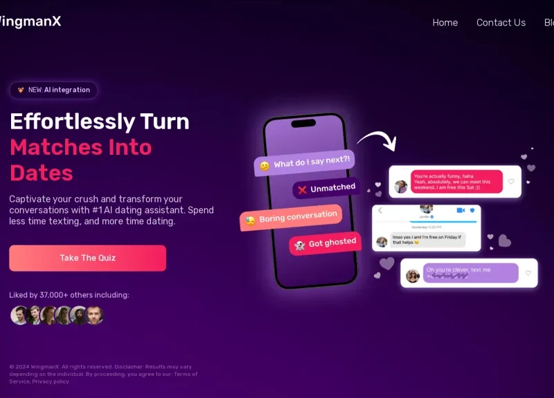 WingmanX AI Dating Assistant