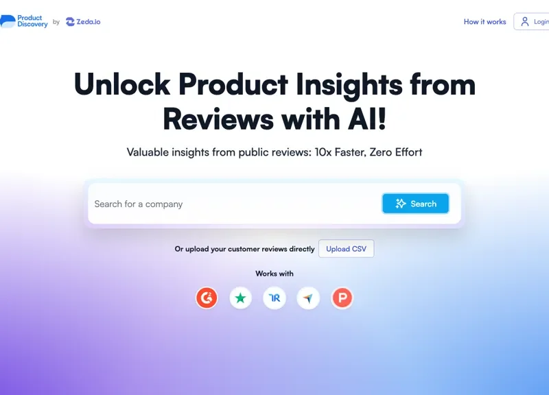 AI Product Discovery By Zeda.Io