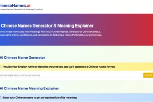 Chinsesnames.Ai