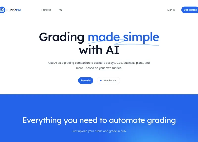 Rubricpro.Ai