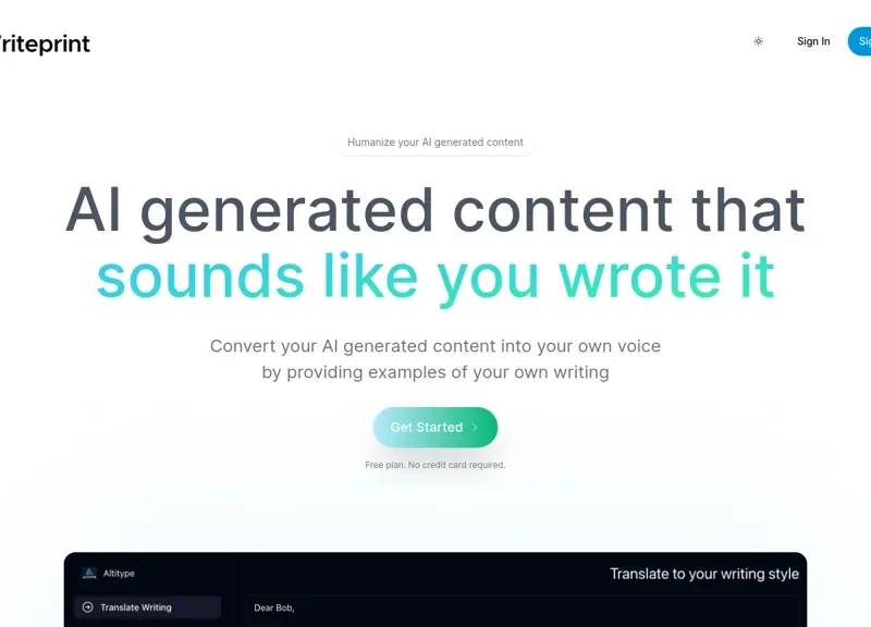 Writeprint.Ai