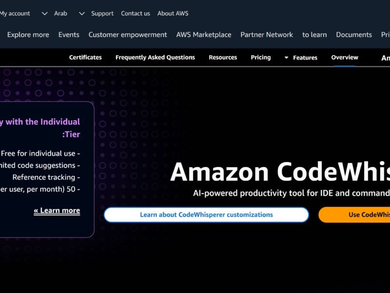 Amazon CodeWhisperer