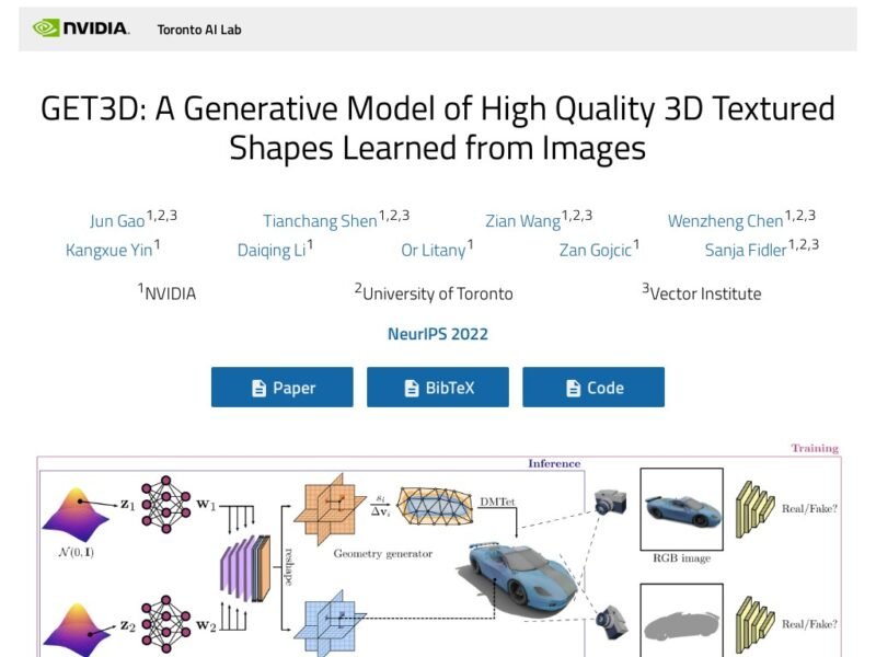 Get3D Nvidia