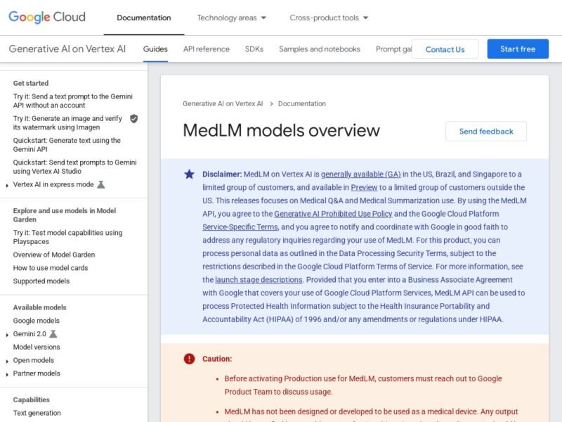 MedLM by Google