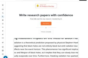 SciSpace AI Writer