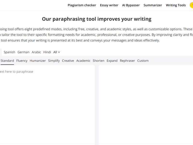 Paraphrasing Tool