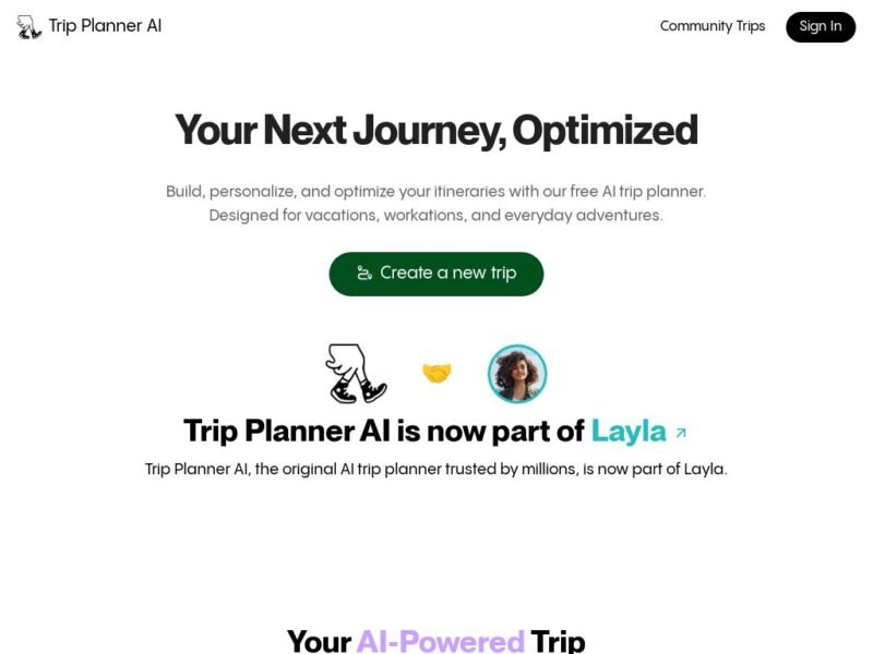 Tripplanner AI