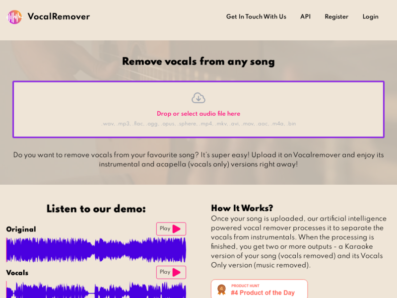 Vocal Remover