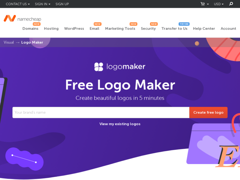 Logo Maker Namecheap